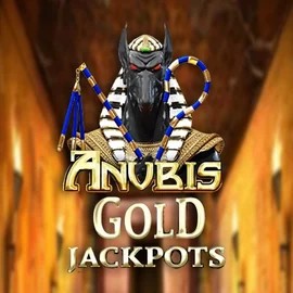 Official Jackpots logo: Anubis Gold Jackpots by Inspired Gaming at Tombriches Casino