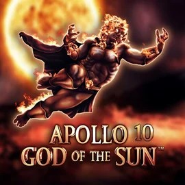 Apollo God of the Sun slot logo by Novomatic at Tombriches Casino