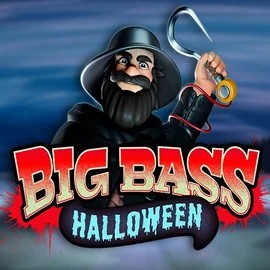 Big Bass Halloween logo by Pragmatic Play at Tombriches CasinoBig Bass Halloween