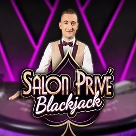 Blackjack Salon Privé slot visual from Ezugi available on tombrichesonline.com