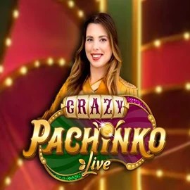 Try Crazy Pachinko slot by Evolution on tombrichesonline.com – logo image