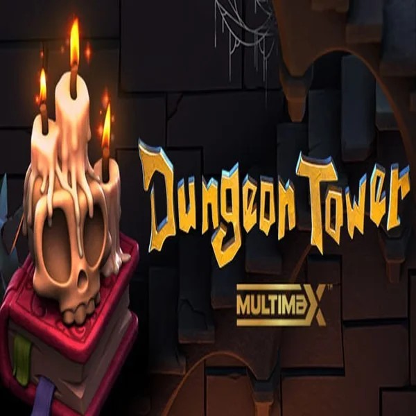 Slots logo of Dungeon Tower from Peter & Sons at Tombriches Casino