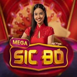 Mega Sic Bo online game logo by Pragmatic Play on tombrichesonline.com