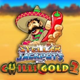 Stellar Jackpots with Chilli Gold x2 logo by Lightning Box Game at Tombriches Casino