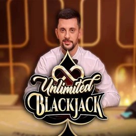 Unlimited Blackjack logo by Ezugi at Tombriches CasinoUnlimited Blackjack